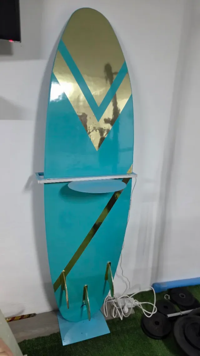 Tabla de surf decorativa