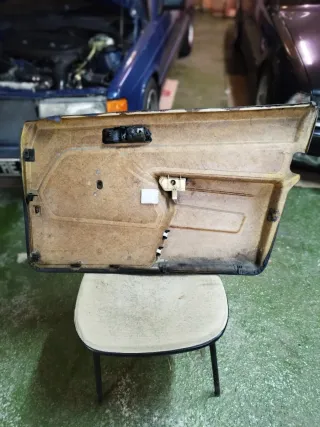 Paneles Puerta Mercedes 190 W201 Azul