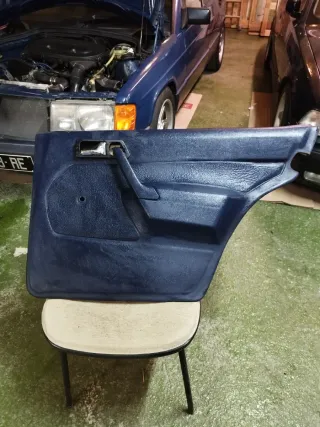 Paneles Puerta Mercedes 190 W201 Azul