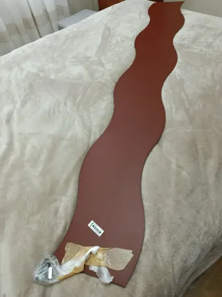 Espejo ondulado Krabb,mide 1,60 largo 20 ancho