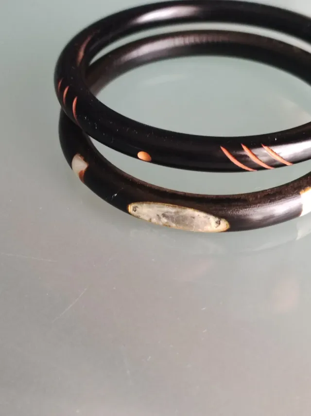 Coppia bracciali vintage anni '60