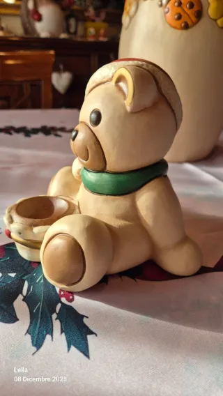 Orsetto Thun con cappello Babbo Natale