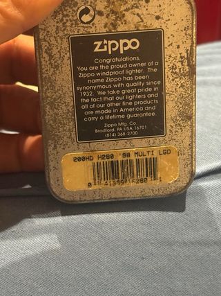 Zippo harley davidson