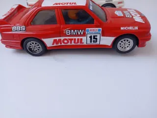 Pareja BMW M3 Scalextric EXIN Motul y Blaupunkt