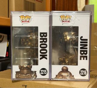 Pack 2 Funko Pop One Piece Brook y Jinbe