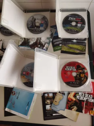 Videojuegos PS3: Assassin's Creed, GTA V,