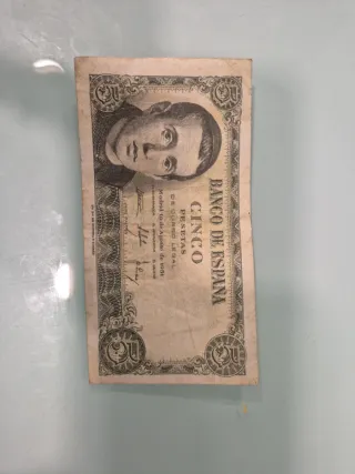 Billete 5 Pesetas Banco de España 1951