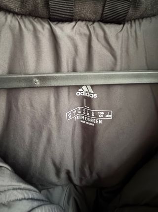 Abrigo Adidas Negro Talla M