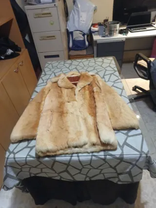 Chaquetón de zorro ártico