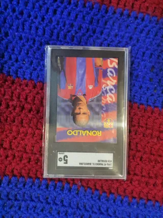 Cromo Ronaldo Nazario FC Barcelona 96-97