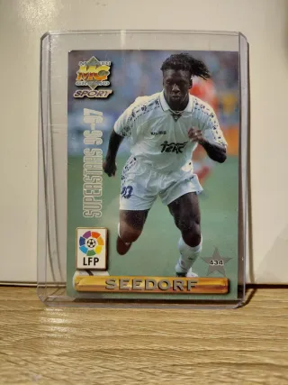 Cromo Seedorf (Real Madrid) 96-97