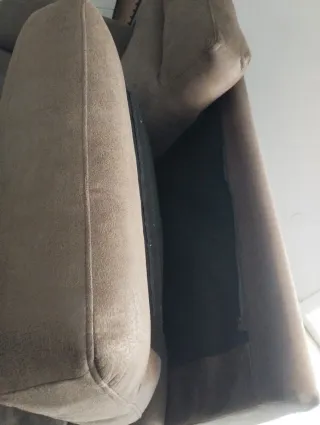 2 Sillones de Pana Gris