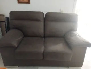 2 Sillones de Pana Gris