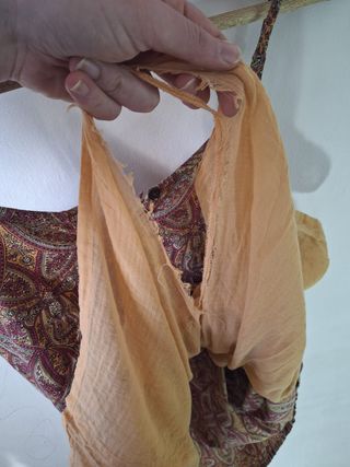 Vestido de verano con estampado paisley