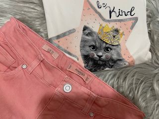 Conjunto niña Mango y El Corte Inglés 10 años