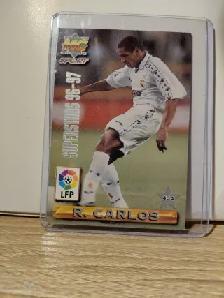 Cromo Roberto Carlos (Real Madrid) 96-97