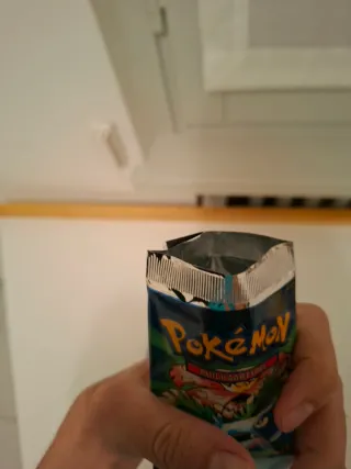 Bustine pokémon base set prima edizione