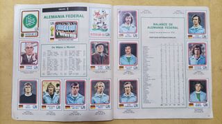 Álbum Munich 74 Mundial Fútbol Ed. Vulcano