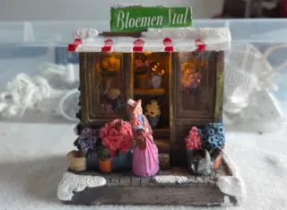 Puesto de Flores Navideño