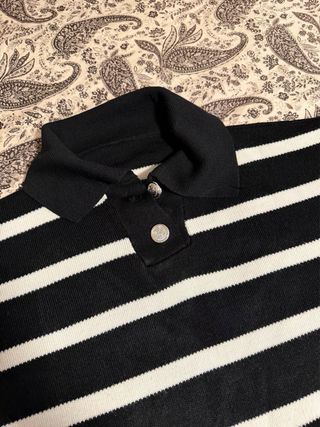 Vestido de punto a rayas Talla L