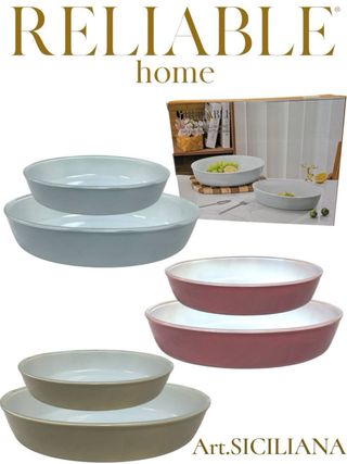 Set 2 Pirofile in ceramica