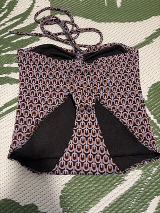Traje de baño estampado