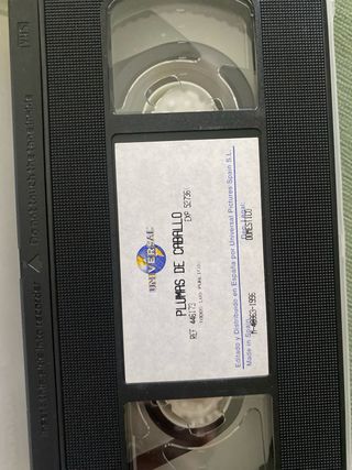 Películas VHS Hnos. Marx (4 uds)