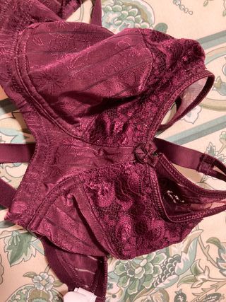 Sujetador 105C Encaje Lila