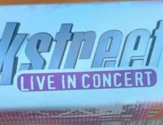 VHS Backstreet Boys - Live in Concert + Regalo