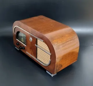Radio antigua Sonnorclair año 1939 línea Art Deco