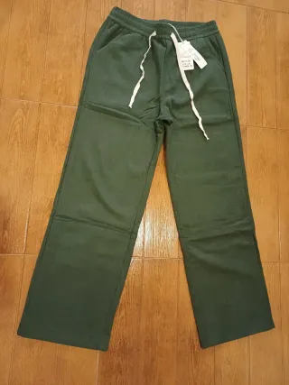 Pantalón de Pana. Verde Oliva Mujer