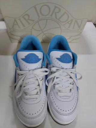 Nike Air Jordan 2 Retro Low Azul Blanco