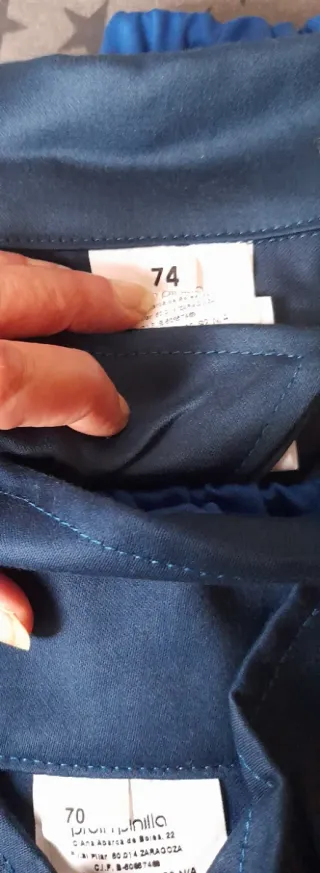 Giacchetta da lavoro blu