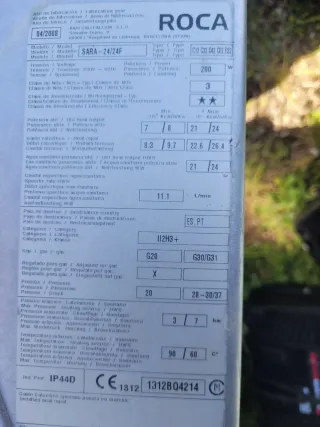 Scheda elettronica per caldaia Roca