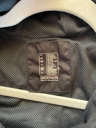 Chaqueta Kipsta Negra Talla XS