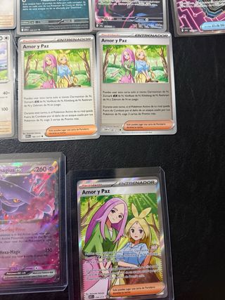 Cartas Pokémon Rosadas Varias
