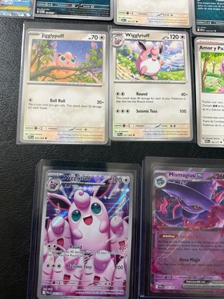 Cartas Pokémon Rosadas Varias