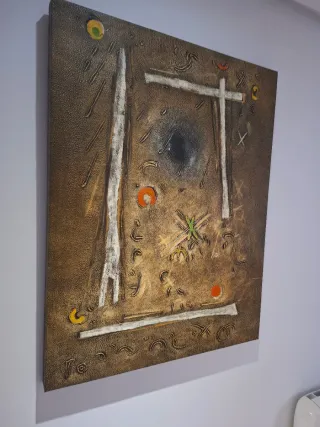 Cuadro Abstracto Texturizado