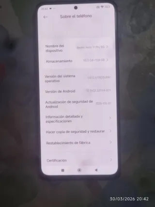 Xiaomi 11 Pro 5G Negro