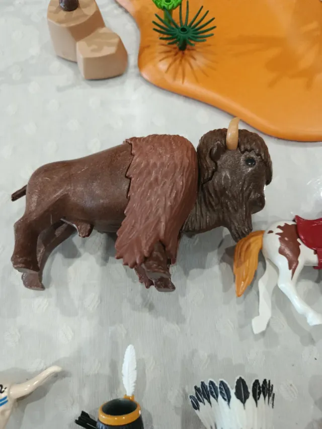Gran lote Playmobil Indios Americanos western
