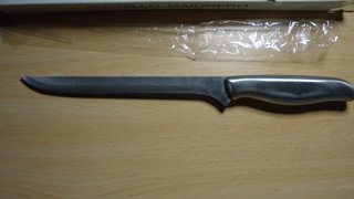 Cuchillo Jamonero Cruz de Malta Acero Inox