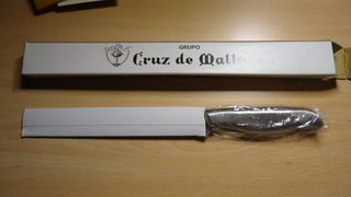 Cuchillo Jamonero Cruz de Malta Acero Inox