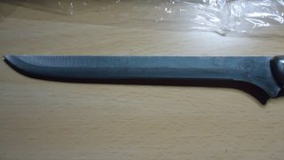 Cuchillo Jamonero Cruz de Malta Acero Inox