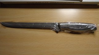 Cuchillo Jamonero Cruz de Malta Acero Inox