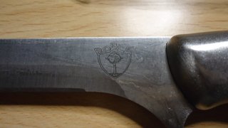 Cuchillo Jamonero Cruz de Malta Acero Inox