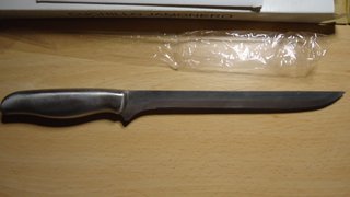 Cuchillo Jamonero Cruz de Malta Acero Inox