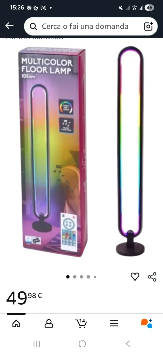 Lampada da terra a Led - Nuovo