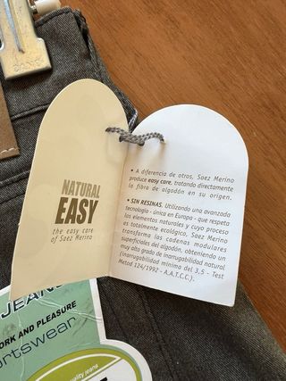 Pantalón Caster Jeans Giani-E Gris Talla 42