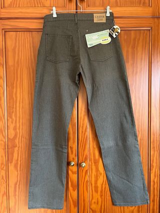 Pantalón Caster Jeans Giani-E Gris Talla 42