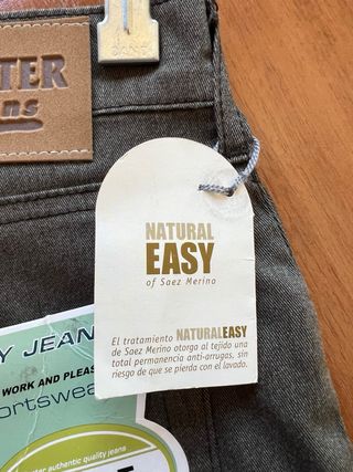 Pantalón Caster Jeans Giani-E Gris Talla 42